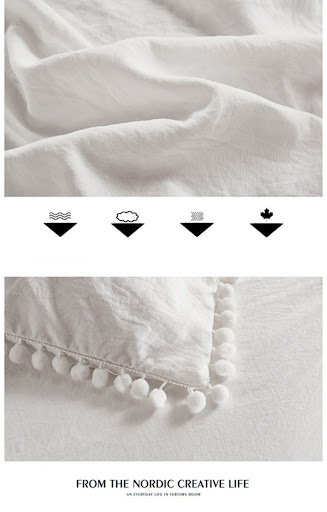 Title 8, Home Textile Three-piece Duvet Cover Bedding Se...