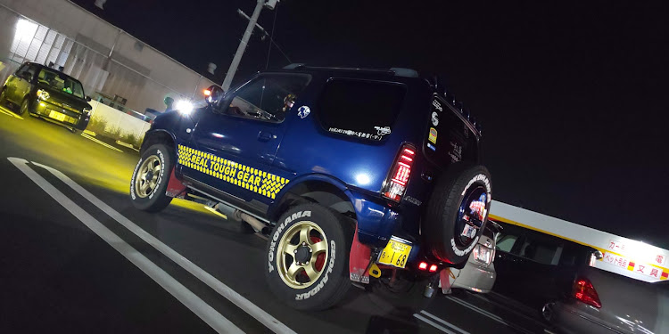AZ-オフロードの広域走航隊アルカディア・two-k・アルキメデスの大戦・ケーズデンキ・牽引ロープに関するカスタム事例の投稿画像15枚目