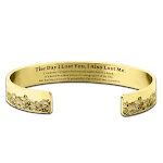 Gold flat head
