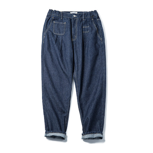 Title 5, Jean ample à taille élastique et effet délavé. ...