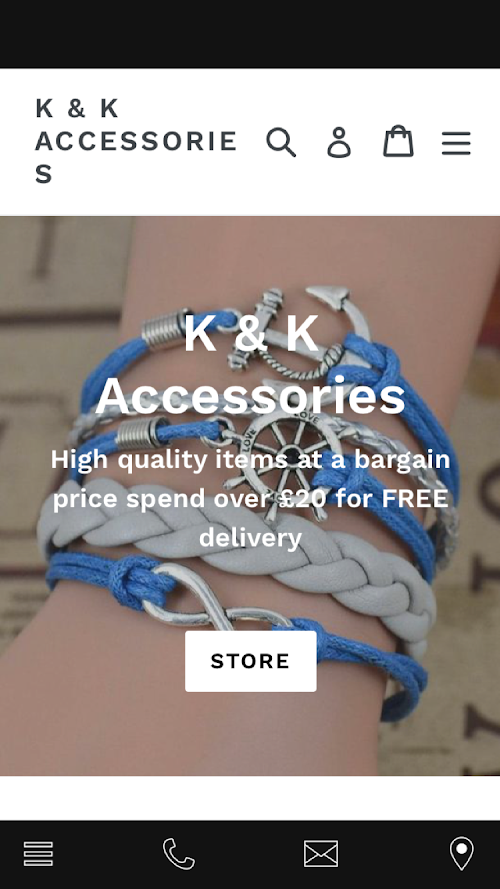 Android application K and K Accessories screenshort