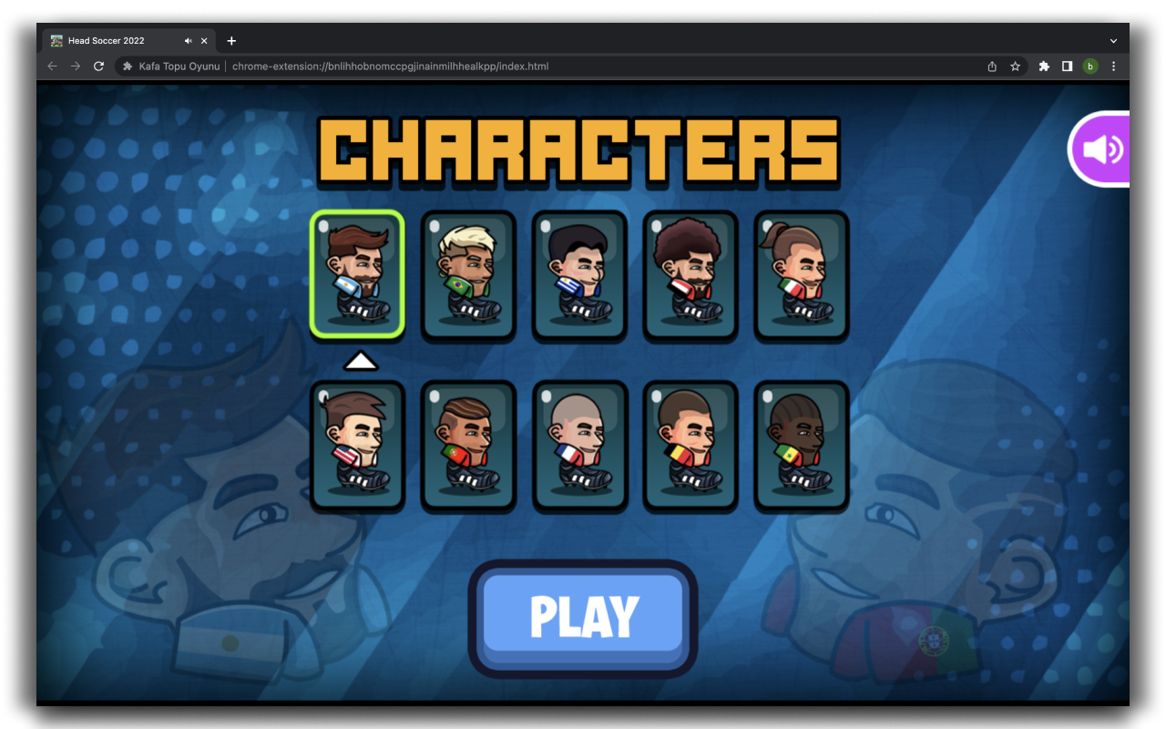 Head Soccer Game - HTML5 Game Preview image 2