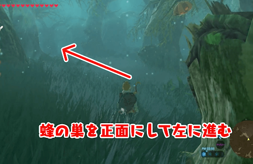 ゼルダBotW_トッチーより先回りして進む07