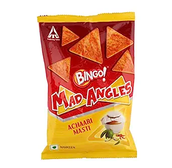 Bingo Mad Angles Chips - Achaari Masti - 90 gm