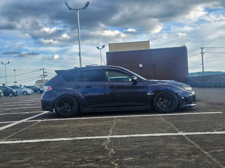 インプレッサ WRX STIの冬仕様・newホイール・鉄チンホイール・鉄チンブレンボノースペーサー・スタッドレスに関するカスタム事例の投稿画像6枚目