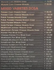 99 Variety Dosa & Pav Bhaji menu 4