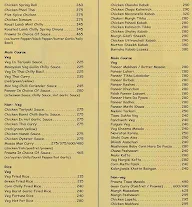 Mantra Dining Bar menu 3