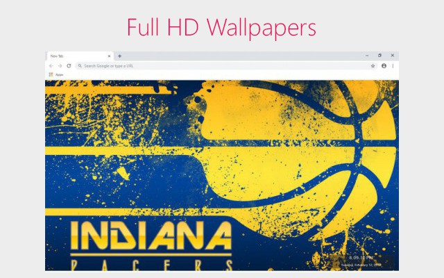 Indiana Pacers New Wallpapers Custom NewTab