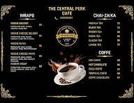 The Central Perk Cafe menu 7