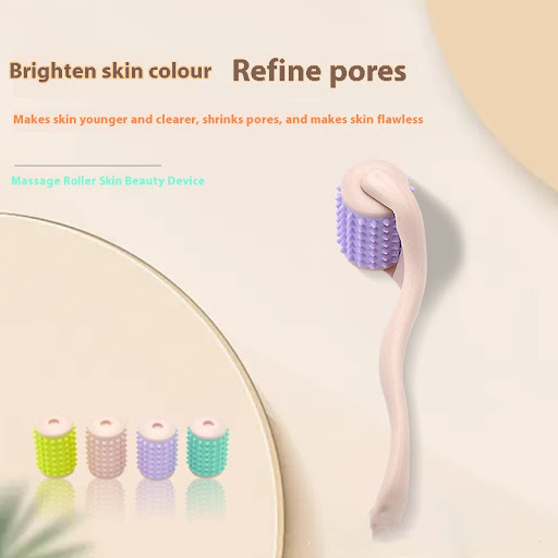 Title 4, Facial Massage Roller Beauty Inductive Therapeu...