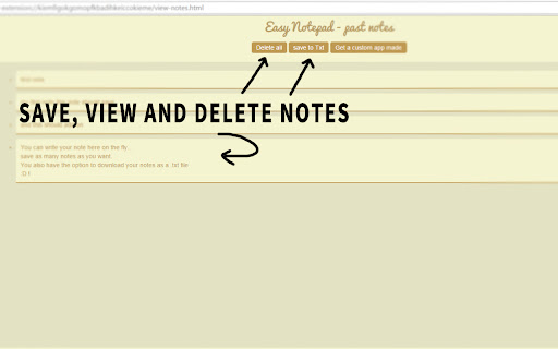 Easy NotePad