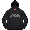 glitter arc hooded sweatshirt ss23