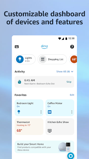 Screenshot Amazon Alexa