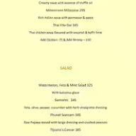 Airbar || Lounge & Kitchen menu 1