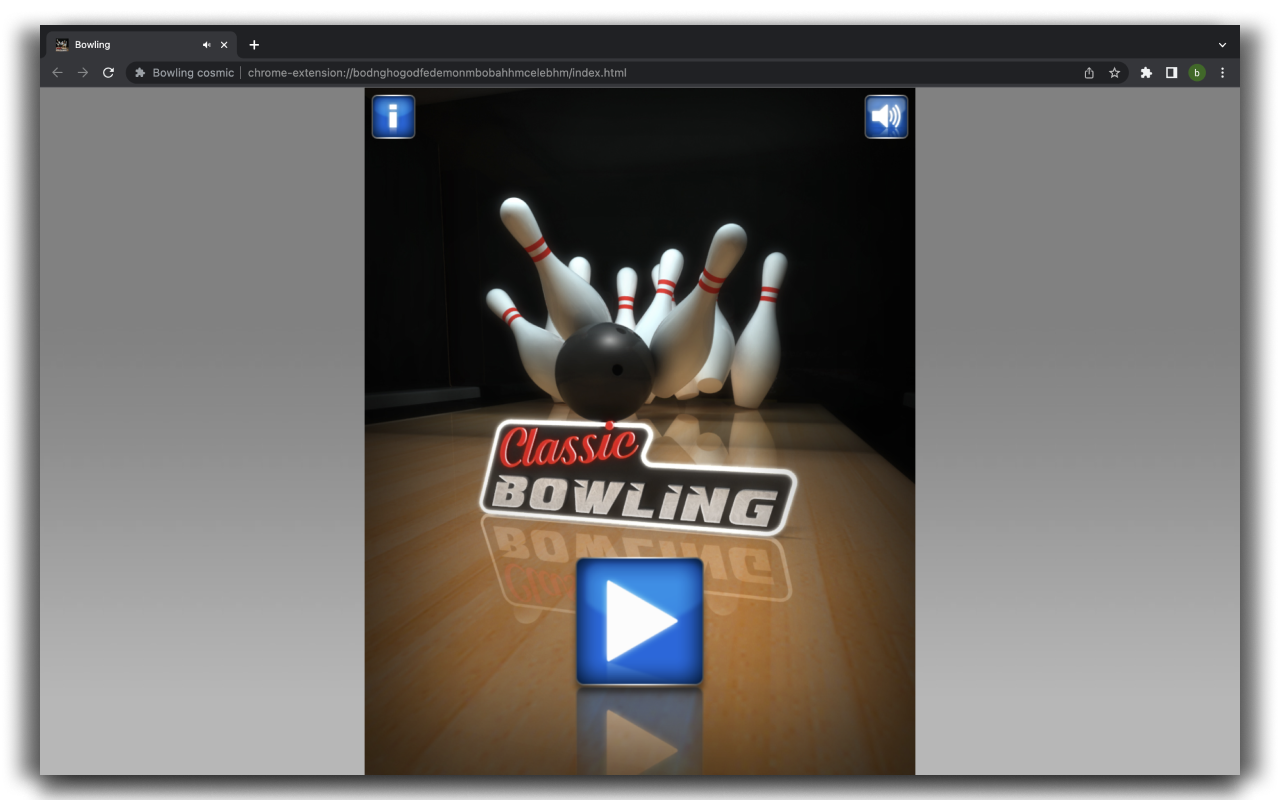 Classic Bowling Game - HTML5 Game Preview image 1