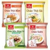 Cháo Vifon Cháo Thịt Bằm Cháo Thịt Gà Cháo Nấm Đông Cô Cháo Sườn Có Gói Thật 70G