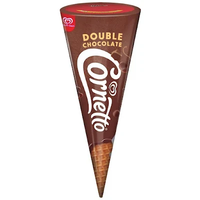 Kwality Walls Cornetto - Double Chocolate Frozen Dessert - 115 ml