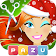 Girls Hair Salon Christmas  icon