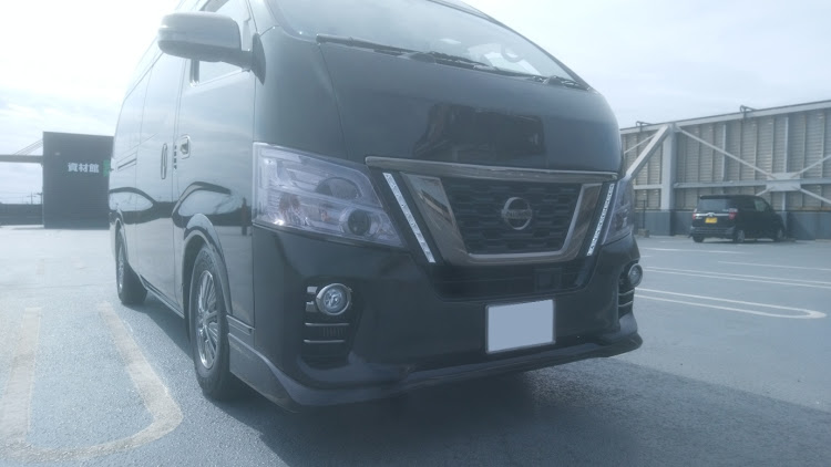 NV350キャラバンのクロムメッキ加工に関するカスタム事例の投稿画像4枚目