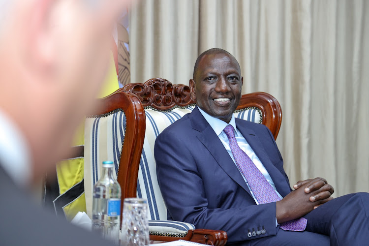 President William Ruto in State House, Nairobi, on June 20, 2023.