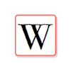 Readable Wikipedia logo