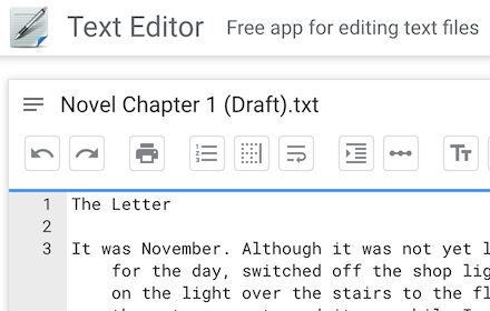 Text Editor small promo image