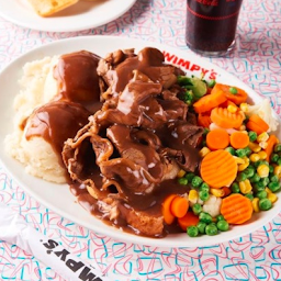 Hot Roast Beef Dinner