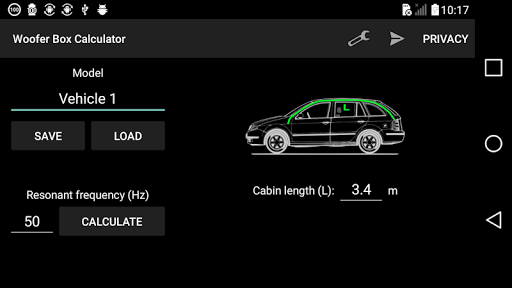 Woofer Box Calculator