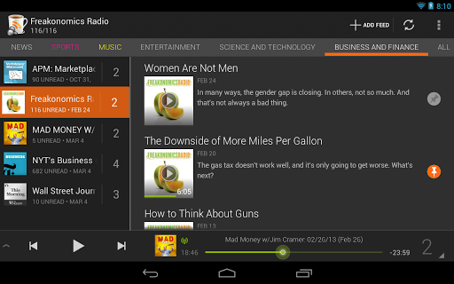 Download BeyondPod for Tablets apk
