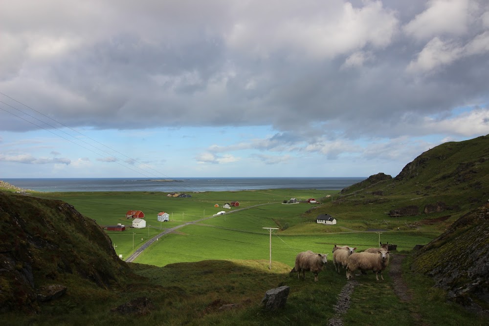 Каникулы троллей на островах Senja, Vesteralen и Lofoten в августе 2018