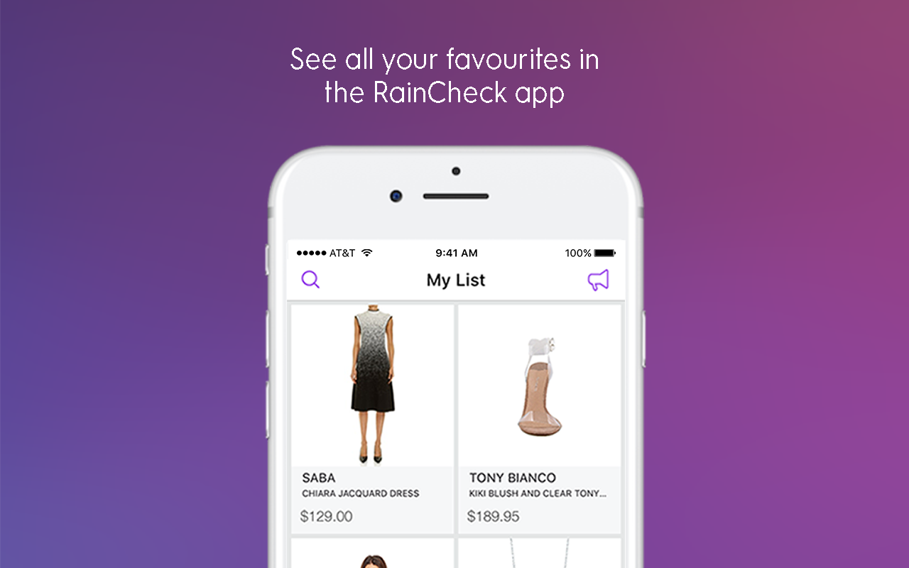 RainCheck Shopping Preview image 4