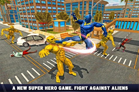 download Panther superhero avenger vs crime city free