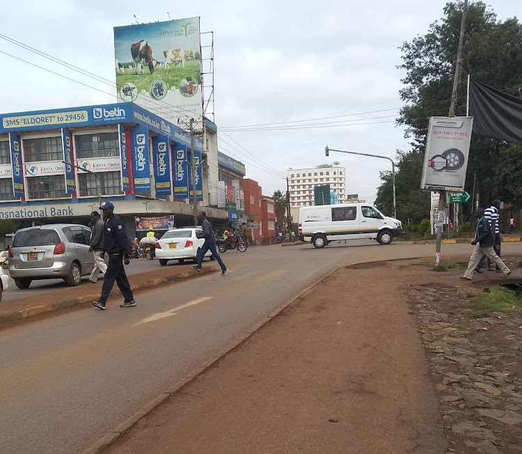 Uganda Road in Eldoret town