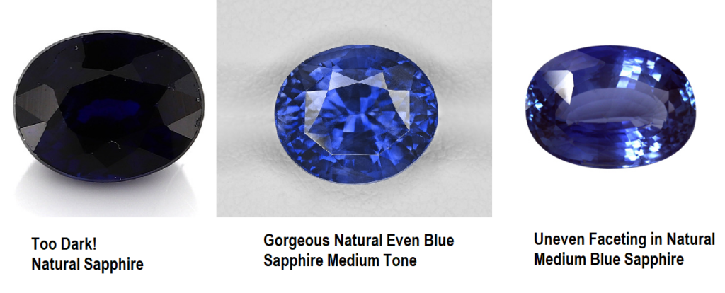 lab created sapphire