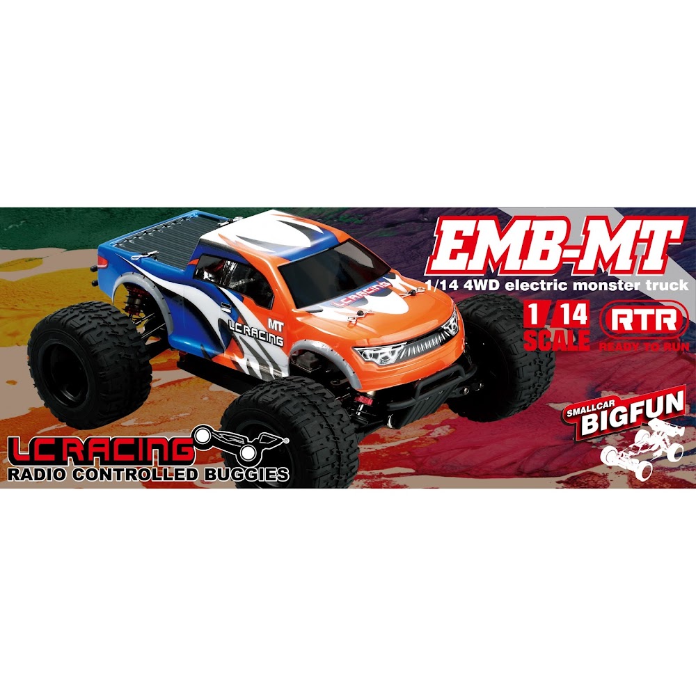 Lc Racing Emb Mth Monster Truck Rtr Flysmart Digi