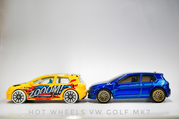 HOT WHEELS HW ART CARS VW GOLF MK7