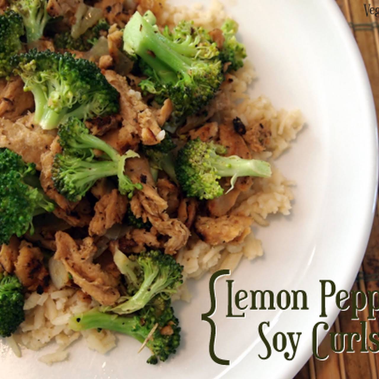 Good-God Lemon Pepper Soy Curls  when Broccoli