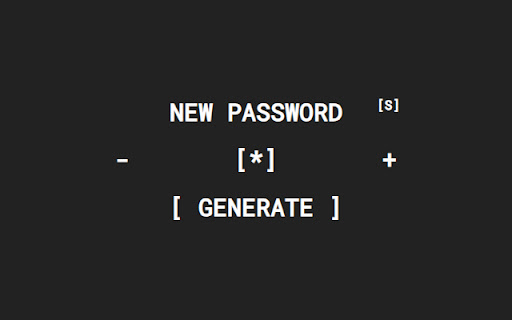 Easy Password Generator