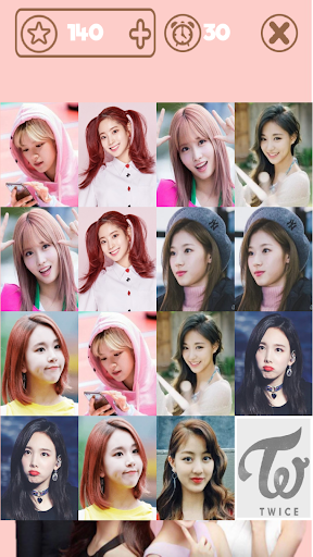 TWICE Matching Game