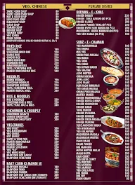 Sampan Food Court menu 2