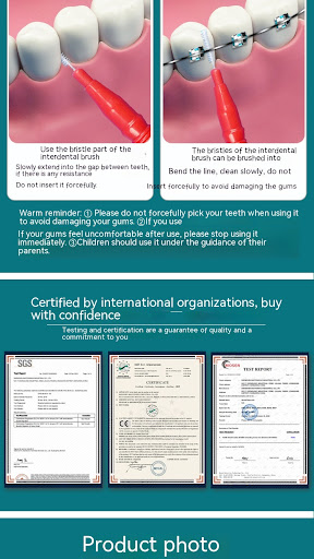 Title 5, Orthodontic Tooth Seam Interdental Cleaning Too...