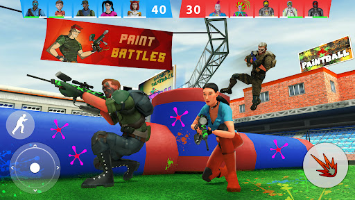 Screenshot Paintball Shooting Game 3D