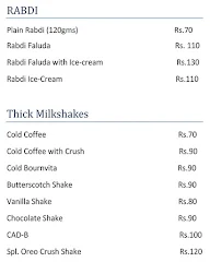 Sai Sagar Ice Cream menu 3