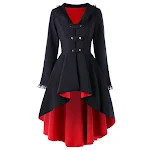 Black red background