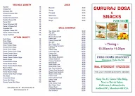 Raj Dosa menu 3