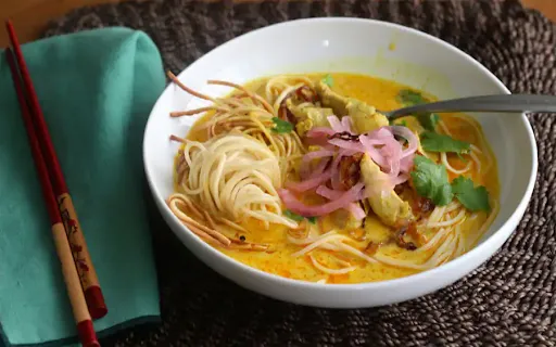 Seafood Khao Suey Noodle Soup