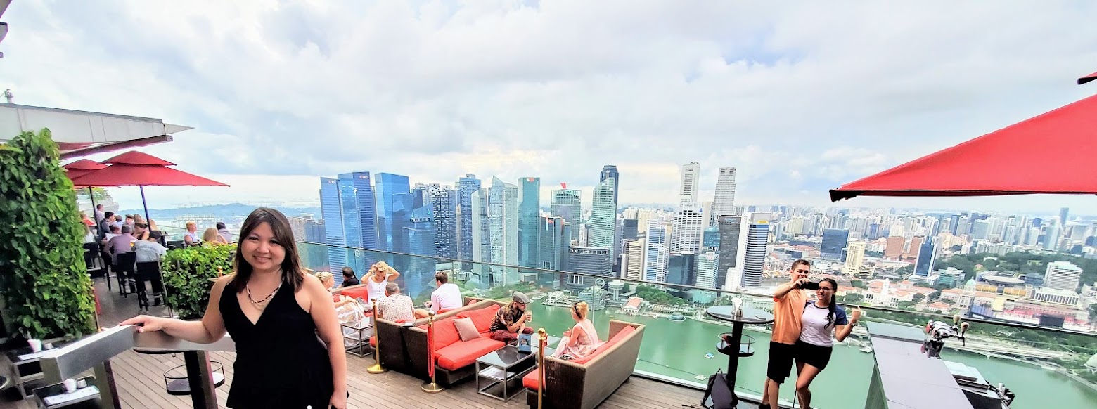 Guide to Visiting Marina Bay Sands, Singapore: I recommend Ce La Vi at Marina Bay Sands - you get a drink and a view for the price