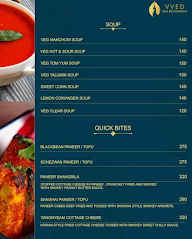 Vved Veg Restaurant menu 1