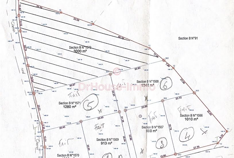  Vente Terrain agricole - 1 242m² à Latillé (86190) 