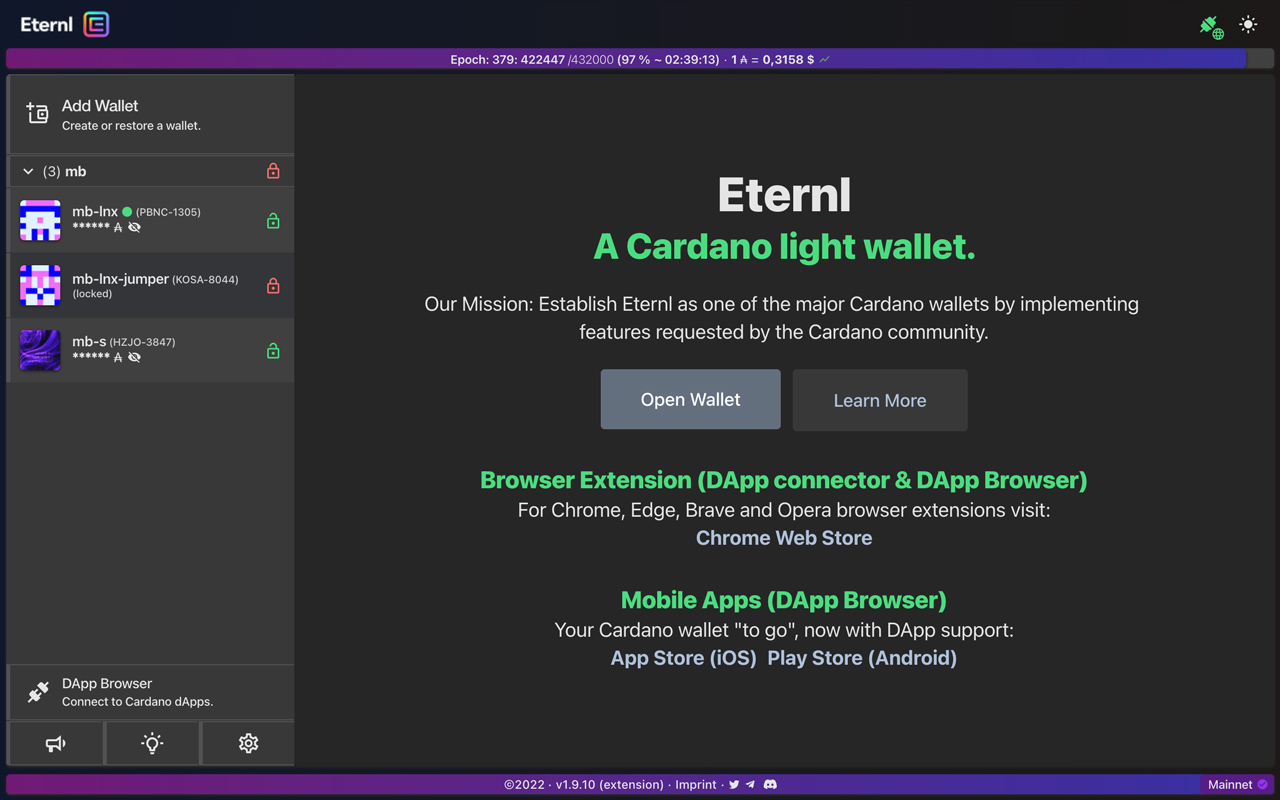 Eternl Preview image 3